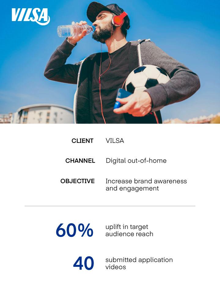 Vilsa Case Study results box