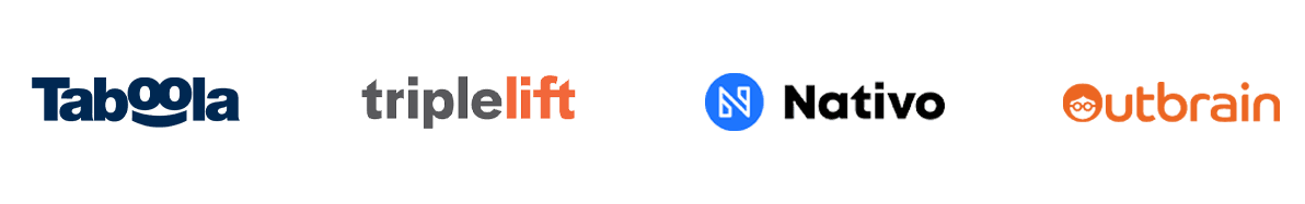 The Trade Desk Native Partner Logos