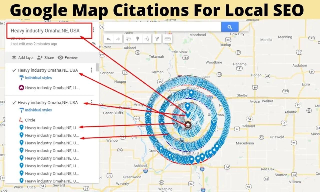 google map citation